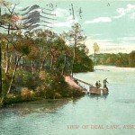 1908 View of Deal Lake Asbury